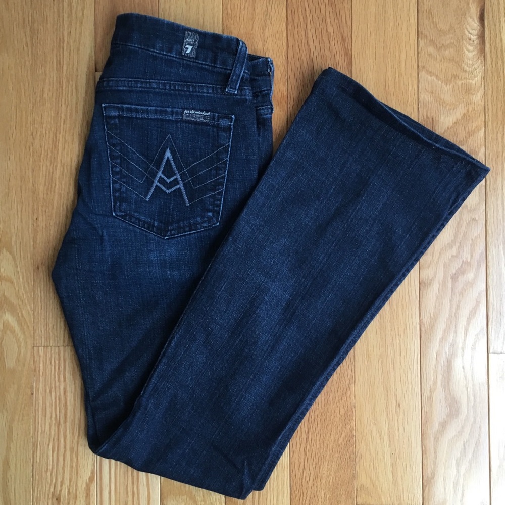 7 for all mankind “A” pocket jeans